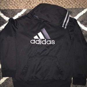 Black Adidas Sweatshirt Sz 10/12